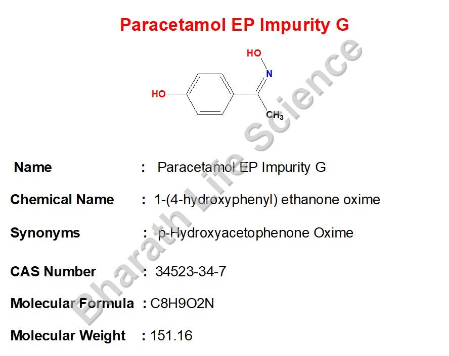 Paracetamol EP Impurity G